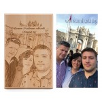 Лазерно гравиране по Ваша снимка